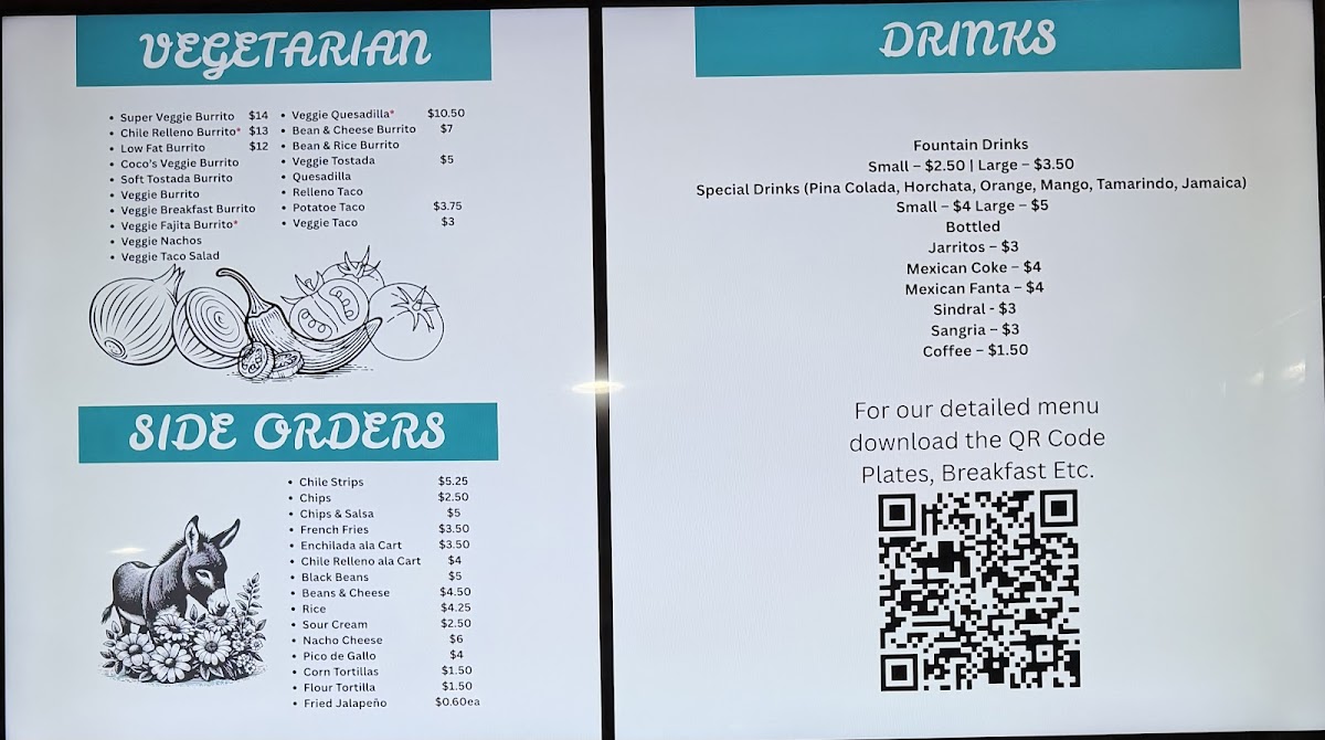 El Burrito Loco # 3 Menu - Image 1