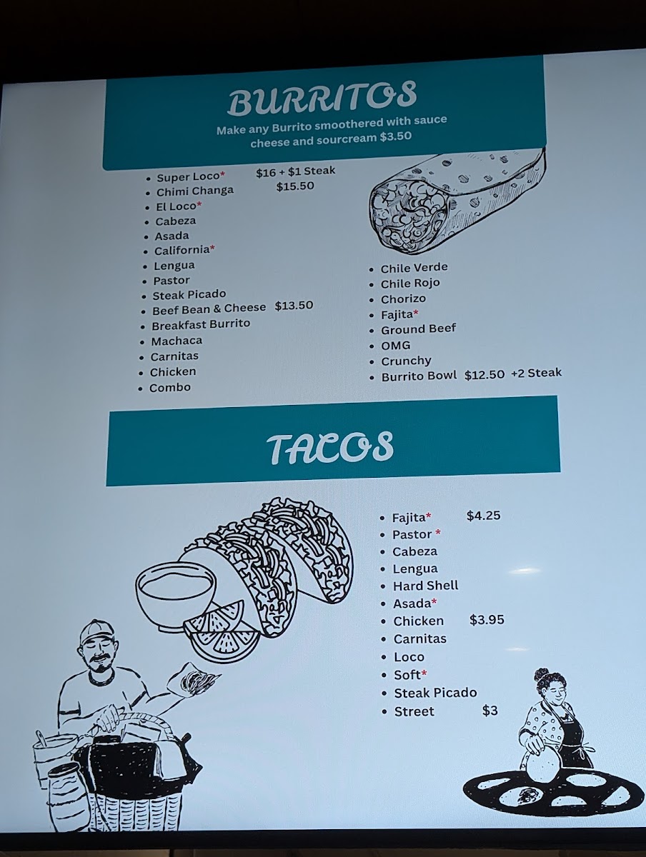 El Burrito Loco # 3 Menu - Image 5